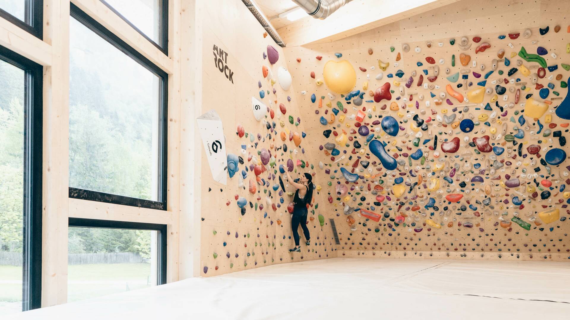 Kraftreich Aufenfeld · Bouldern · Klettern · Zillertal