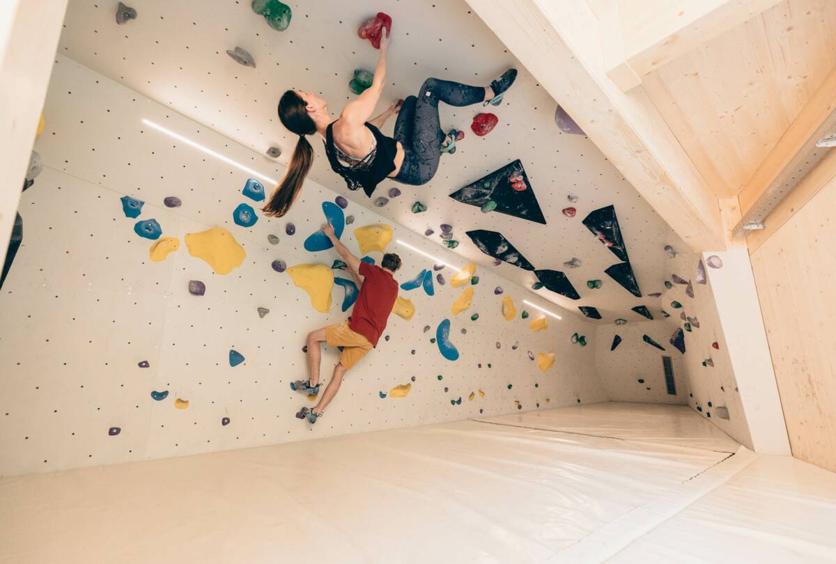 Kraftreich Aufenfeld · Bouldern · Klettern · Zillertal