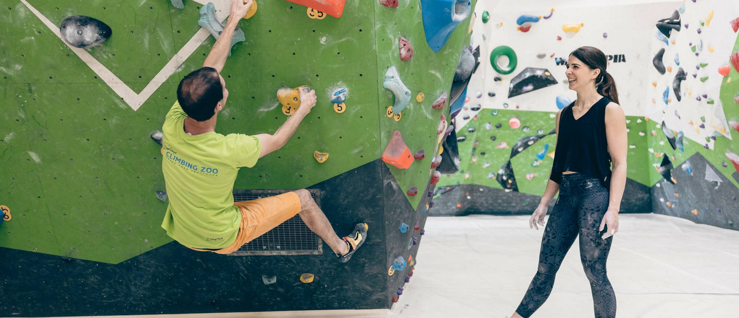 Kraftreich Aufenfeld · Bouldern · Klettern · Zillertal