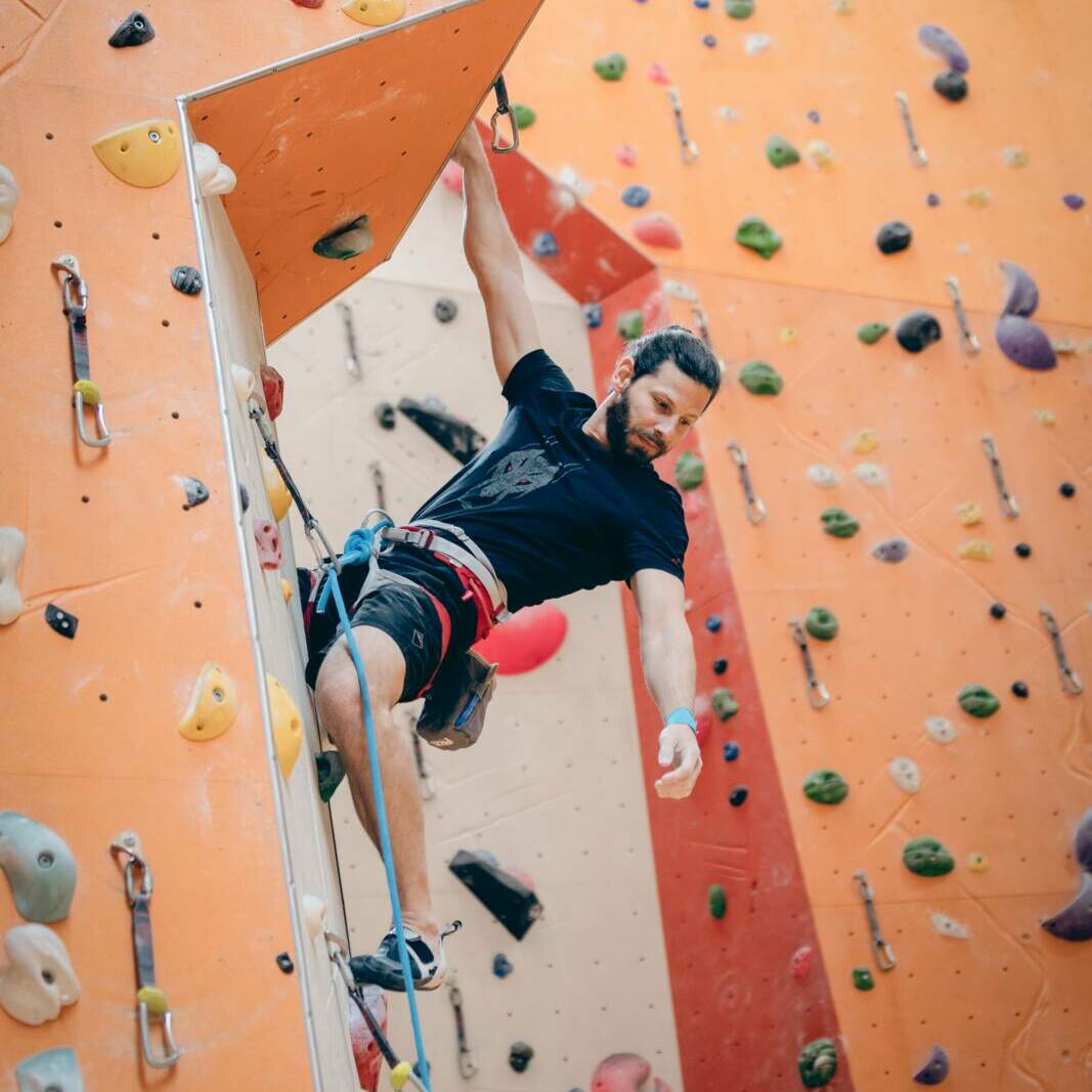 Klettern Bouldern Kletterhalle Zillertal